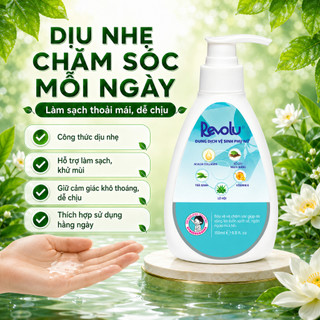 Dung dịch vệ sinh phụ nữ cao cấp Revolu Collagen làm sạch nhẹ nhàng, cân bằng pH, dưỡng ẩm da