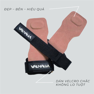 Lifting Grips Valhalla – Miếng Đệm Kéo Tạ, Dây Kéo Lưng Chống Trượt, Bền Đẹp, Hỗ Trợ Deadlift, Kéo Xà, Tập Lưng Xô