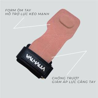 Lifting Grips Valhalla – Miếng Đệm Kéo Tạ, Dây Kéo Lưng Chống Trượt, Bền Đẹp, Hỗ Trợ Deadlift, Kéo Xà, Tập Lưng Xô