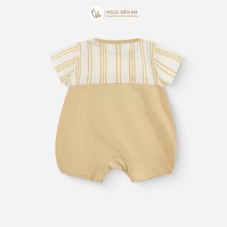 NBAN (3M-24M) Bộ body bé trai Cún, body đùi cotton mềm mát nút bấm đáy dễ thay tã-CUN