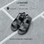 BS03.2 - Dép Sandal da bò Lemans LEMANS, đế cao su có mùi thơm, thiết kế quai điều chỉnh mũ trẻ trung, Bảo hành 06 tháng