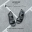 BS03.2 - Dép Sandal da bò Lemans LEMANS, đế cao su có mùi thơm, thiết kế quai điều chỉnh mũ trẻ trung, Bảo hành 06 tháng
