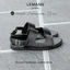 BS03.2 - Dép Sandal da bò Lemans LEMANS, đế cao su có mùi thơm, thiết kế quai điều chỉnh mũ trẻ trung, Bảo hành 06 tháng