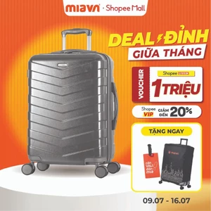Vali Kéo MIAvn Pisani VITTA - Vali Xách Tay size 20 , Nhựa PC Cao Cấp, Tích Hợp Cổng Sạc Dự Phòng