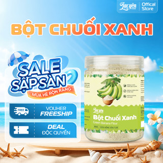 Bột Chuối Xanh Lạc Yên Foods  Làm Từ Chuối Xanh Tươi Giàu Tinh Bột Kháng