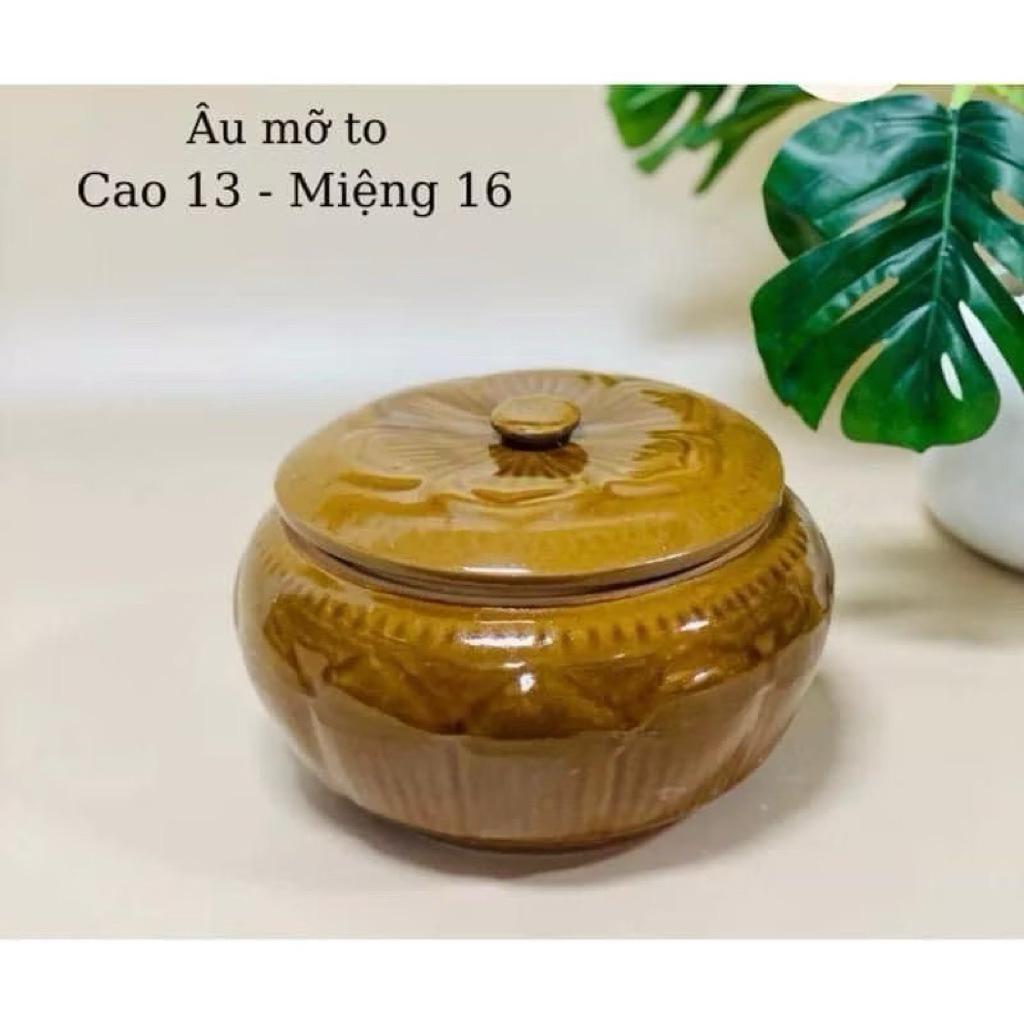 Âu Hũ Đựng Mỡ Đựng Muối Đựng Mẻ, Muối Dưa Cà Kimchi