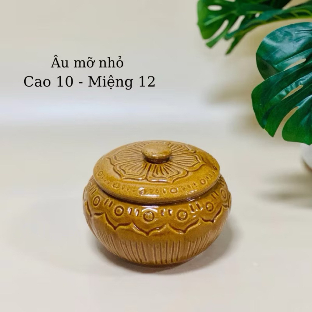 Âu Hũ Đựng Mỡ Đựng Muối Đựng Mẻ, Muối Dưa Cà Kimchi