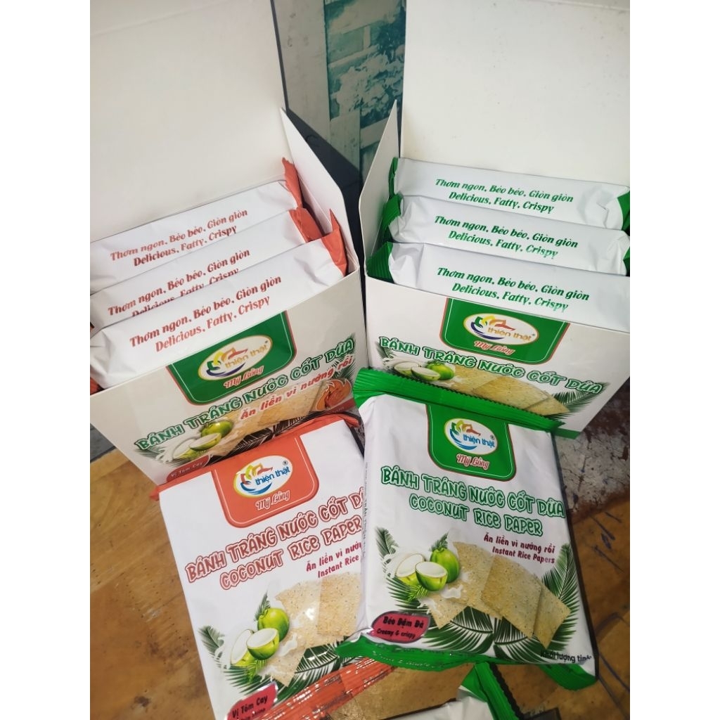 Combo 5 gói bánh tráng Mỹ Lồng- Bến Tre