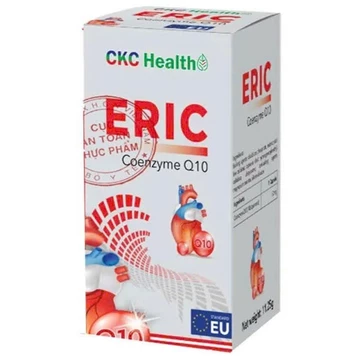 ERIC-COENZYME Q10-TĂNG CƯỜNG SỨC KHỎE TIM MẠCH-GIẢM NGUY CƠ ĐAU TIM-CÁC BỆNH TIM MẠCH