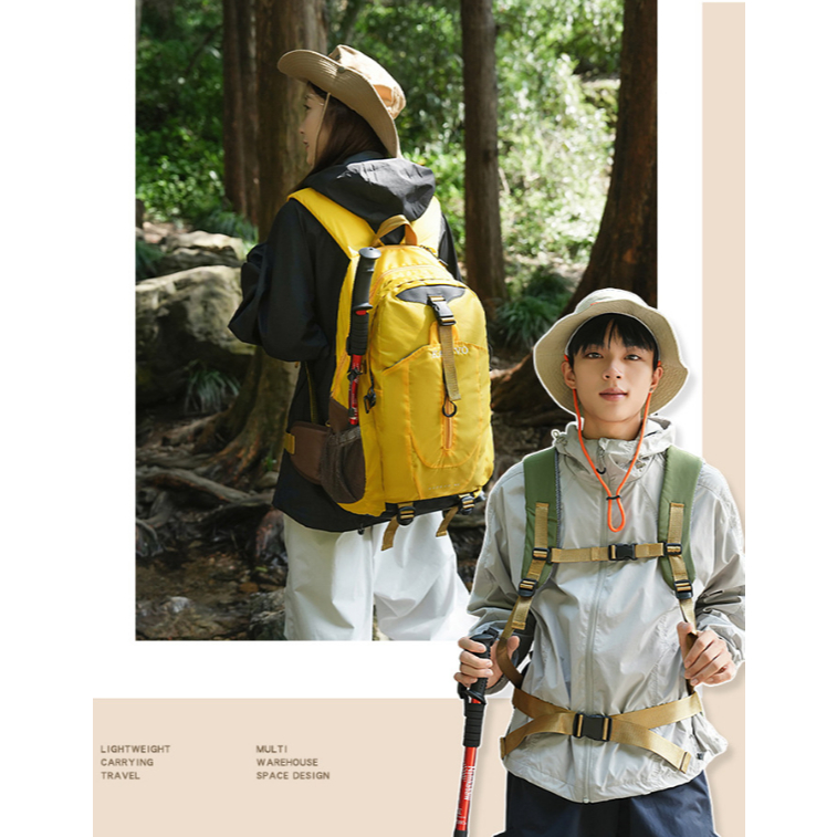 Ba Lô Leo Núi 40L Chống Thấm Nước,  Balo Du Lịch, Phượt, Cắm Trại, Trekking Dung Tích Lớn Cho Nam & Nữ B88