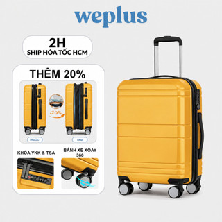 Vali Size 20 Weplus Nhựa PC Kết Hợp ABS Siêu Bền Chịu Lực Chống Va Đập Đi Lại Ngắn Ngày WPL115-20