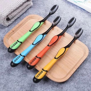 COMBO 5/10/20 Bàn Chải Đánh Răng Than Tre Hoạt Tính Novahome, Bàn Chải Than Tre Hoạt Tính Mềm Mịn