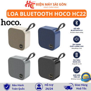 Loa bluetooth Hoco HC22, loa nghe nhạc mini để bàn hỗ trợ khe cắm thẻ nhớ, usb, âm thanh vòm - PKS