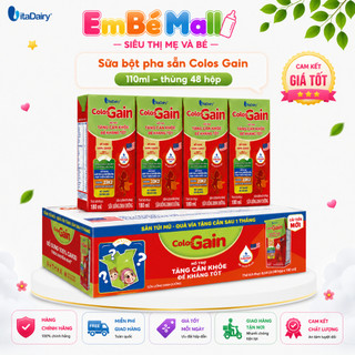 Sữa Bột Pha Sẵn Colos Gain Vitadairy - Tăng Cân, Sữa Non Mỹ, HMO, Đề Kháng Cho Bé