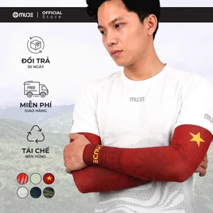 Băng Ống Tay Thể Thao MUDE – Chống Tia UV Mức Cao (~UPF 50), Co Giãn, Thoáng Mát [ORDER]