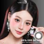 Lens mắt FA-105 Black màu đen nhám giãn tròng tự nhiên, size vừa, thương hiệu LUNA EYES
