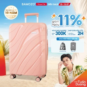 Vali Kéo Du Lịch Bamozo Nancy Size 20/24/28 Nhựa PP Cao Cấp Chống Vỡ_Nancy