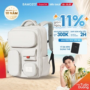 Balo du lịch BAMOZO Signature chống nước, đựng vừa laptop 16inch đa năng phù hợp đi xa, công tác, du lịch _BL06