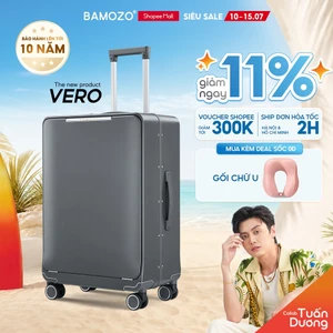 Vali Doanh Nhân Bamozo VERO Thiết Kế Khung Nhôm Sang Trọng Phù Hợp Đi Công Tác Ngắn Ngày_VERO