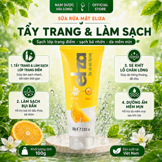 Sữa rửa mặt tẩy trang Eliza 100g giúp làm sạch sâu và dưỡng ẩm da