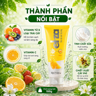 Sữa rửa mặt tẩy trang Eliza 100g giúp làm sạch sâu và dưỡng ẩm da
