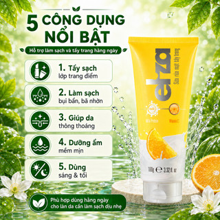 Sữa rửa mặt tẩy trang Eliza 100g giúp làm sạch sâu và dưỡng ẩm da