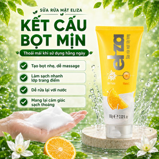 Sữa rửa mặt tẩy trang Eliza 100g giúp làm sạch sâu và dưỡng ẩm da
