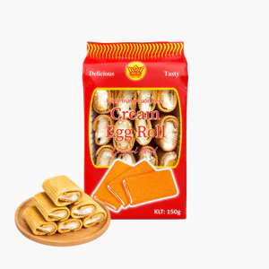 Bánh cuộn kem Tuổi thơ Trần Thủy siêu ngon, giòn, thơm khối lượng 150g/300g