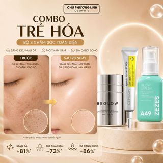 Combo Trẻ Hóa Làn Da Serum A49 & Retinol & Kem Đêm Meso CB0390 - Nâng Tone, Mờ Thâm Sạm, Căng Bóng Da