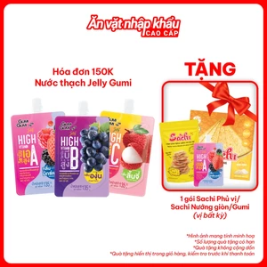 Nước Thạch Vitamin Jelly GUMI GUMI 135g Nhập Khẩu Thái Lan Ăn Vặt