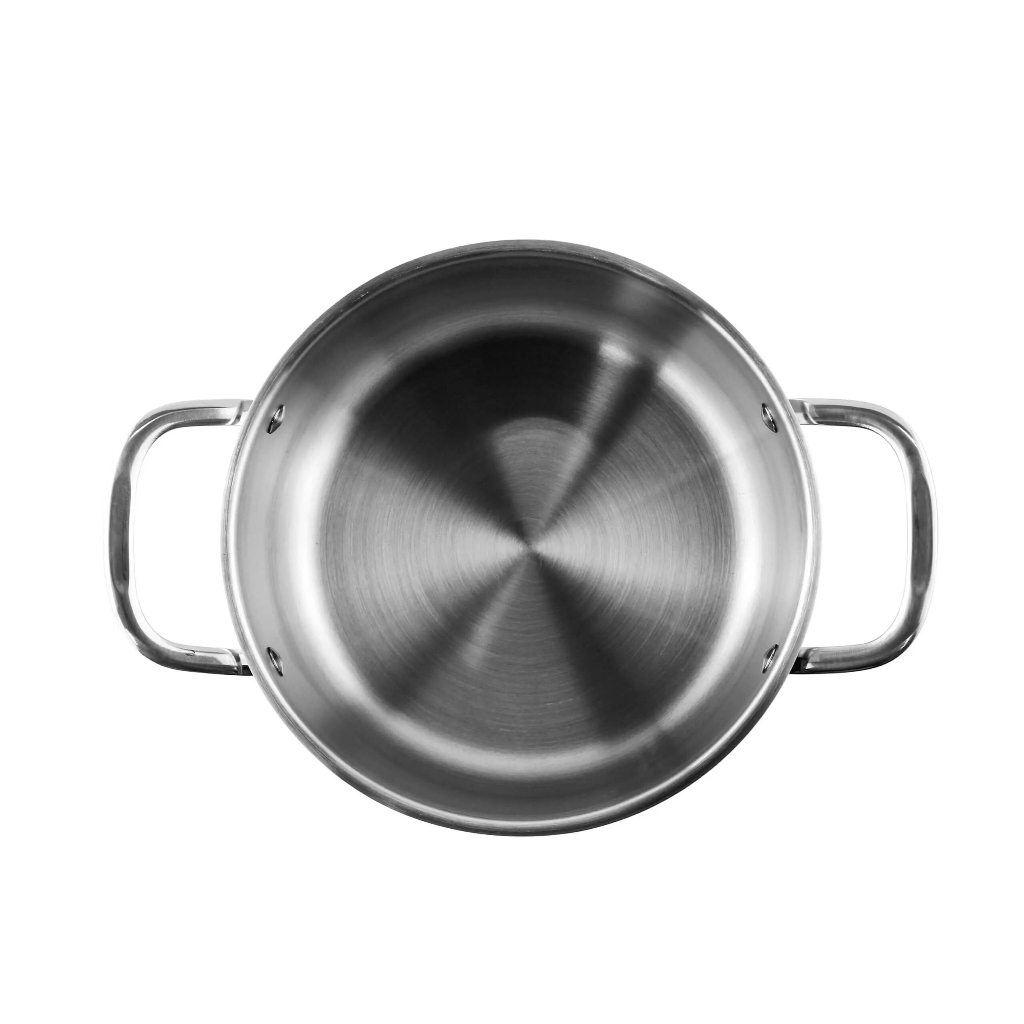 Bộ nồi inox 304 3 lớp đáy liền Elmich EDA-2103 18/20/26cm - Dùng Bếp Từ, Bộ nồi inox chính hãng | BigBuy360 - bigbuy360.vn