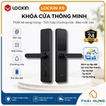 [Lắp đặt HN-DN-HCM] Khóa vân tay thông minh Lockin X9, bản quốc tế, 6 phương thức mở khóa, có chuông cửa, app Mihome — ảnh 1