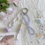 Móc khóa điện thoại túi xách móc khóa son hạt thủy tinh handmade có hướng dẫn