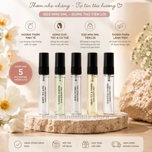 Nước hoa 𝗣𝗲𝗿𝗳𝘂𝗺𝗲 𝗛𝗮𝗶𝗿 & 𝗕𝗼𝗱𝘆 𝗠𝗶𝘀𝘁 phiên bản mini 5ml cho tóc & body mist skinlax