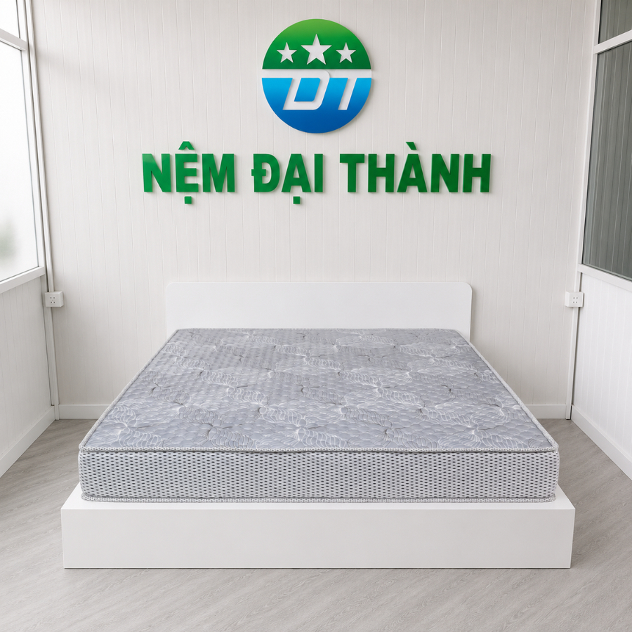 (TẶNG 2 GỐI NGỦ) Nệm Foam Đa Tầng DULUX Đại Thành Êm Ái, Bảo Hành 15 Năm, Đầy Đủ Kích Thước
