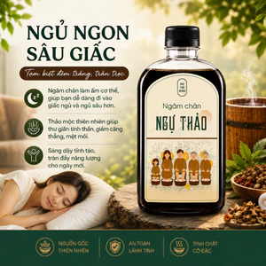 Ngâm Chân Ngự Thảo 220ML - Cốt Ngâm Chân Thảo Mộc, Dạng Nước Cốt, Hương Thảo Mộc Dịu Nhẹ