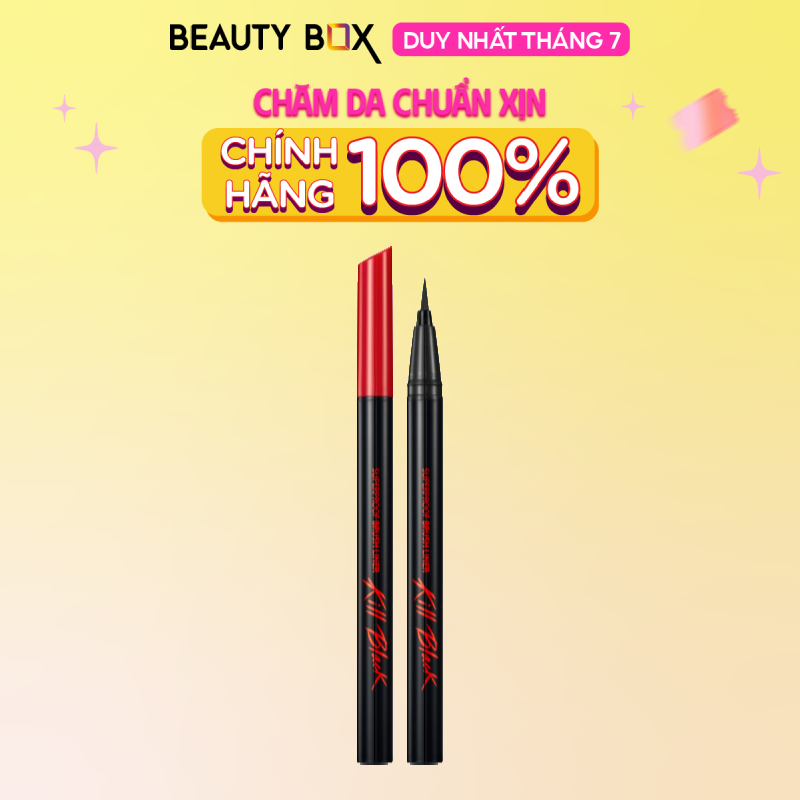 [Săn Sale] Bút Kẻ Viền Mắt Chống Trôi Clio Superproof Brush Liner 0.55ml