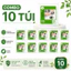 Combo 10 Túi Lọc Rác Bồn Rửa Chén - Lưới Nhuyễn, Chống Tắc Nghẽn Hiệu Quả.