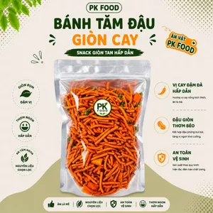 Bánh Tăm Đậu Giòn Tan Càng Ăn Càng Cuốn - PK FOOD