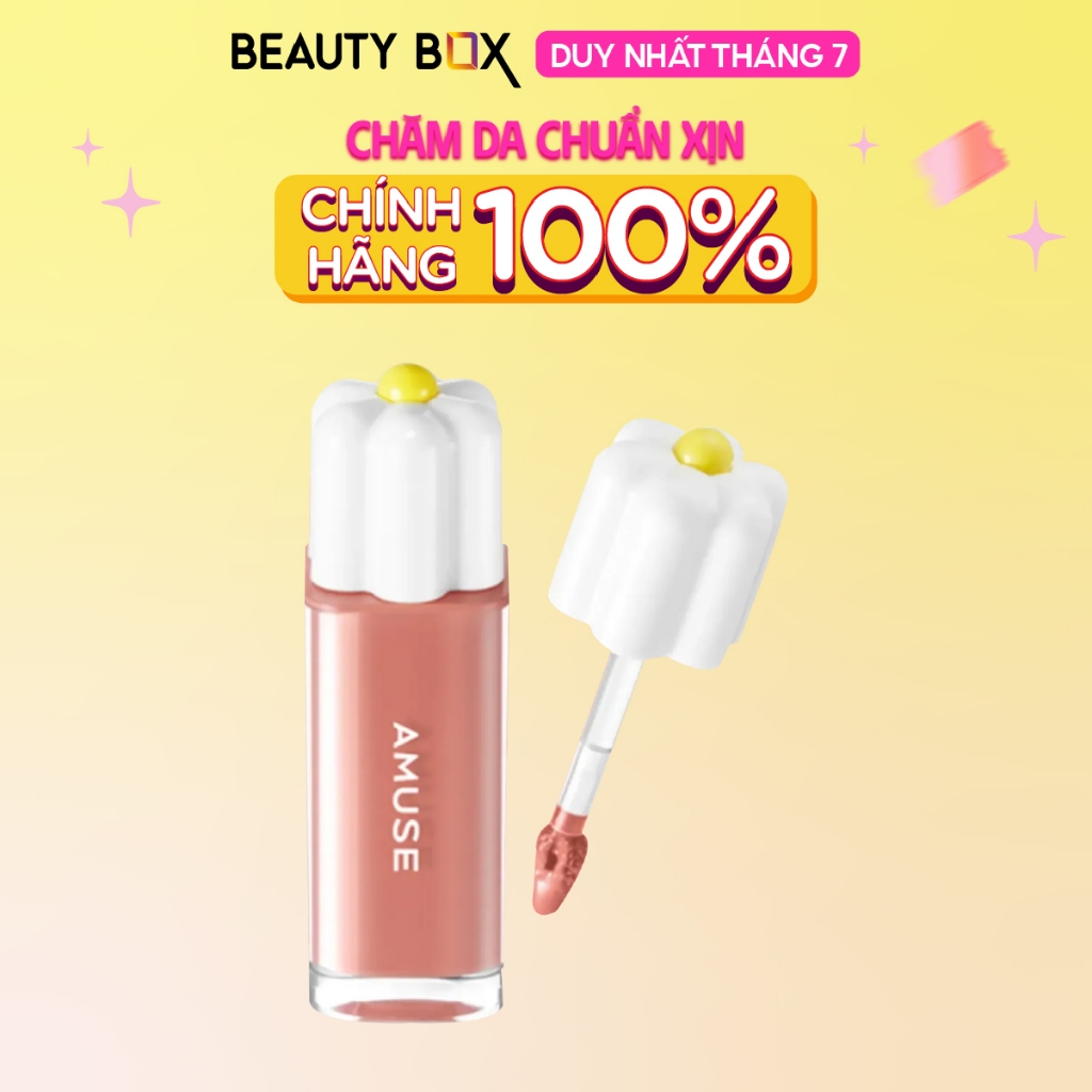 [Săn Sale] Son Nước Bóng Thuần Chay Amuse Dew Tint 4g