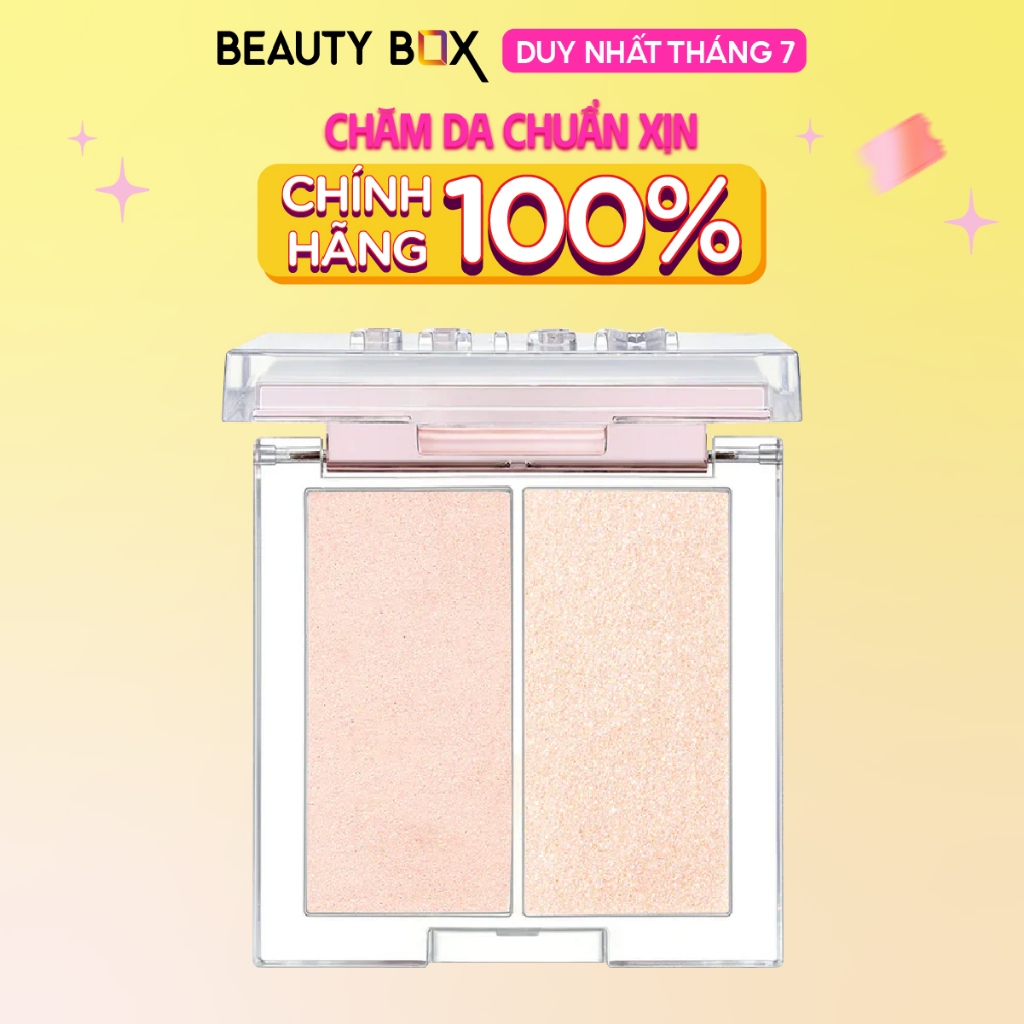 [Săn Sale] Phấn Bắt Sáng Clio Prism Highlighter Duo 7G