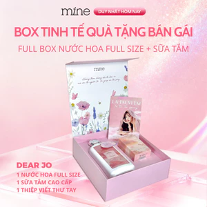 Quà Tặng Sinh Nhật Cho Nữ Tinh Tế Gồm Nước Hoa 30ML + Sữa Tắm 470G Hương Thơm Ngọt Ngào