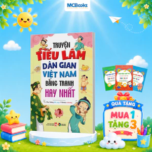Sách - Truyện tiếu lâm dân gian Việt Nam bằng tranh hay nhất - Đại Mai Books