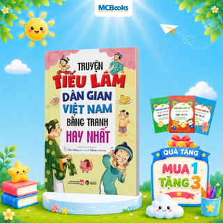 Sách - Truyện tiếu lâm dân gian Việt Nam bằng tranh hay nhất - Đại Mai Books