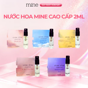 BST Nước hoa Mine Trải Nghiệm Hương Thơm Dễ Chịu Đủ 5 Mùi 2ml