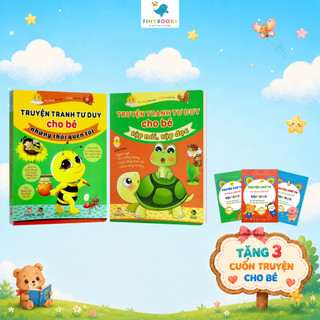Sách - Truyện tranh tư duy cho bé tập nói, tập đọc -  Đại Mai Books
