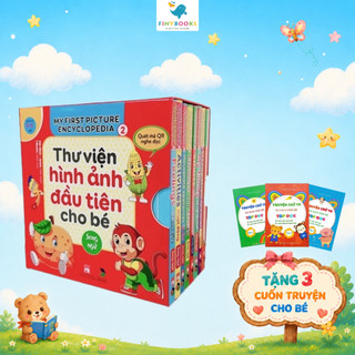 Sách - Bộ Hộp Thư Viện Hình Ảnh Đầu Tiên Cho Bé Từ 0 6 Tuổi Song Ngữ Việt Anh - Tập 2 - Đại Mai Books