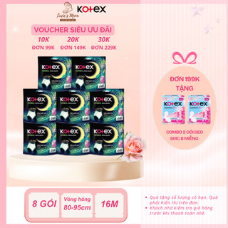 [THÙNG 16 GÓI] Băng Vệ Sinh Quần Kotex Herbal Ban Đêm M-L 2 Miếng/Gói - Lucie's Mom