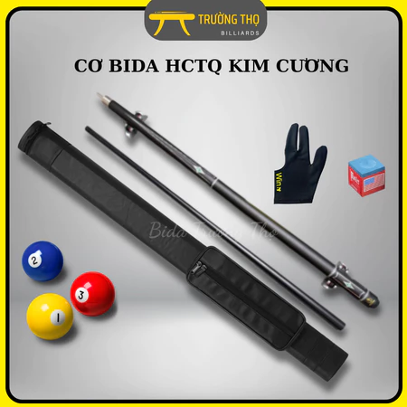 Cơ Bida Carbon - Cơ HCTQ KIM CƯƠNG - Cơ phủ carbon