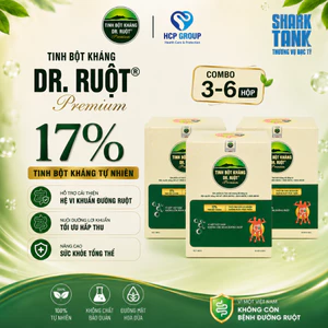 Tinh Bột Kháng Premium 17% - Liệu Trình Chăm Sóc, Cải Thiện Sức Khỏe Đường Ruột